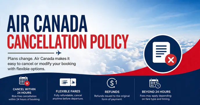 Air Canada Cancellation Policy